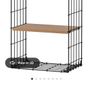 Ikea shelf / bookcase wood and metal Image 6