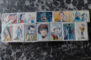 Vintage French matchboxes with all matches inside