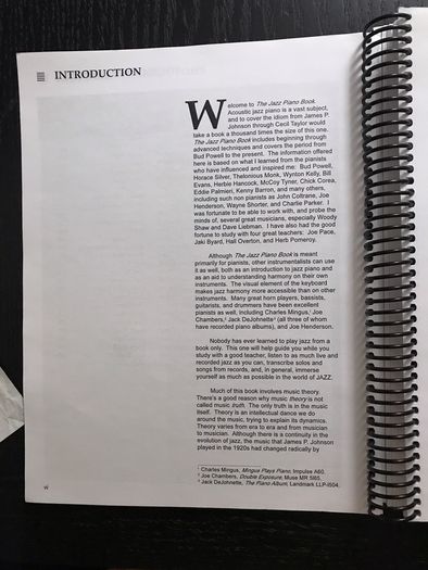 The Jazz Piano Book (Mark Levine)