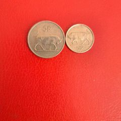 1982 & 1992 Irish 5p