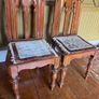 Antique Victorian hall chairs Image 4