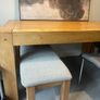 Solid wood country kitchen style table Image 10