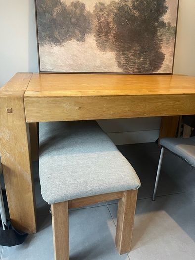 Solid wood country kitchen style table
