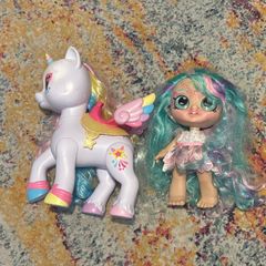 Doll with horse