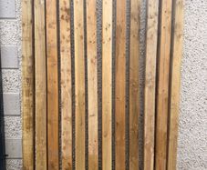 12 Fence posts