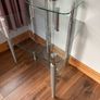 Three tier glass table Image 2