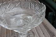 Dublin millenium Glass fruit bowl