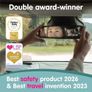 Baby Car Mirror (2 Pack) - 100% Shatterproof & Shakeproof, Award-Winning Car Mirror Baby Rear View, Non-Slip with 360 Rotation, Newborn Essentials Image 8