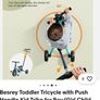 besrey 7-in-1 Toddler Trike Tricycle Image 7