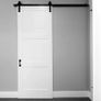 Sliding Door Rectangular 183 cm Easy Installation Complete Accessories Sliding Door System Wooden Door Image 5