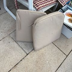 Chair cushions x  bundle of six