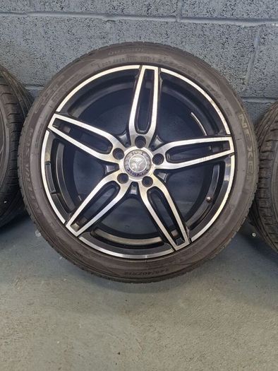 18 Inch Mercedes Alloy Wheels and Tyres.