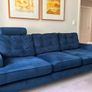 Content by Conran Navy Velvet Sofa Suite Image 4