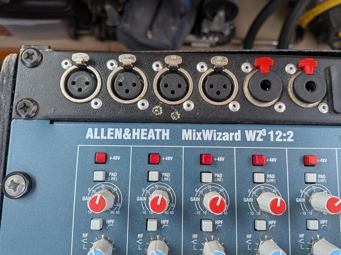 Allen & Heath MixWizard Mixer + 2 Sony MiniDisc Decks & Flight Case