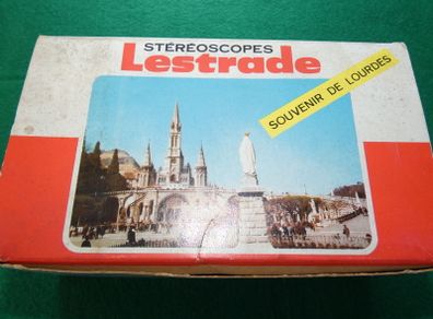 Stereoscope Lestrade Souvenir Of Lourdes Viewer 3d Unused Boxed
