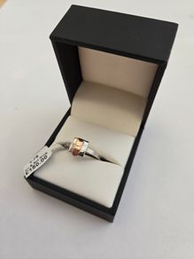 Brand New 925 Silver & 9ct Gold Ring