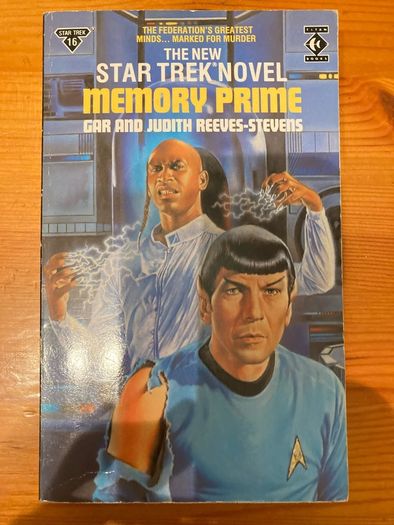 'Star Trek Memory Prime' book