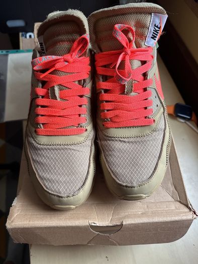 Nike Air max 90 off white desert ore 2019