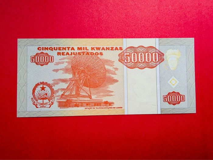 Angola. 50000 Kwanzas 1995 Pick  138 .  ( Uncirculated )