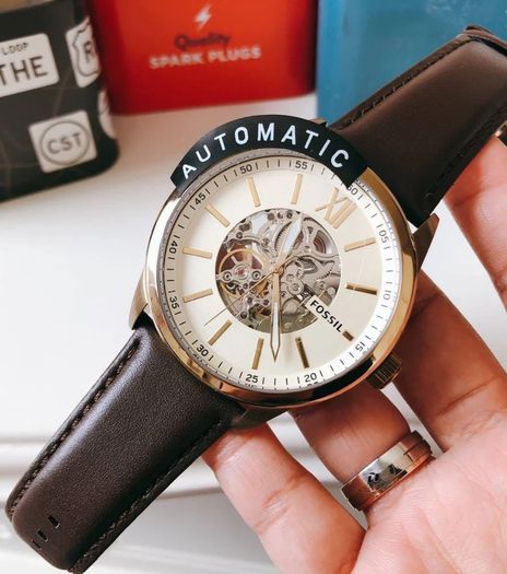 Fossil BQ2215 Flynn Mechanical Skeleton Watch