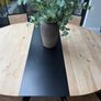DK3 Jewel dining table with leaf extension OAK solid wood Image 4