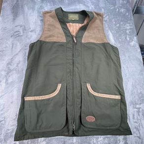 Musto Performance Shooting Vest Mens XL Green Hunting Retriever Waistcoat