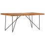 Dining Table 180x90x76 cm Solid Acacia Wood Image 8