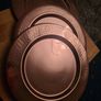 Gold/copper coloured metal plate charges Image 4