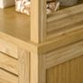 Storage Cabinet, Bamboo Floor Cabinet with 3 Shelves Image 5