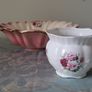 Vintage set of Staffordshire Rose jardiniere Image 3