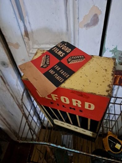 Vintage Ilford Film Tin
