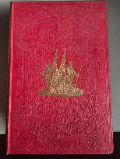 J.S. Virtue. History of the war against Russia. Illustrated. NOLAN, Edward H.Nineteenth century, Victorian, publishing, history, military, colonial, advertisement, prospectus, leaflet, broadside, insert, binding, crimson, cloth cases, gilt, subscribers.