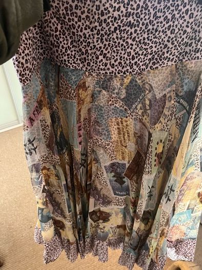 skirt silk DVF