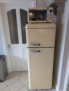 Retro fridge and microwave