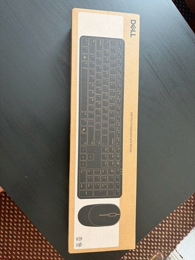 DELL Pro 5 KM526 keyboard and Mouse included Home/Office RF Wireless QWERTY UK English Black, sealed