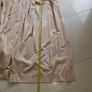 2m wide beige fully lined single curtain Image 3