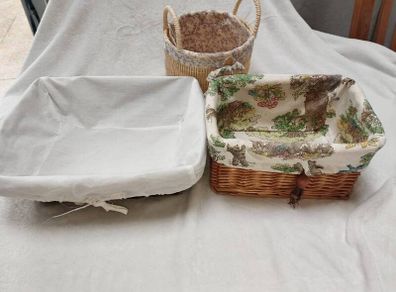 Shabby Chic set of baskets