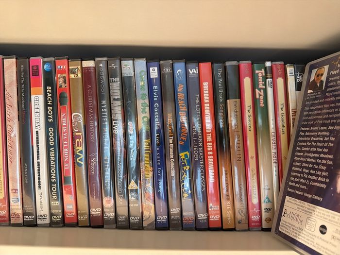 Personal Music CD and Music DVD Collection For Sale. Around 600 Titles. VG-EX Condition