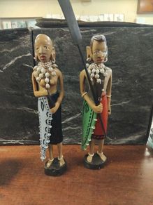 Pair of Maasai Warriors