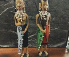 Pair of Maasai Warriors