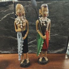 Pair of Maasai Warriors