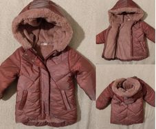 Warm Fleeced Lined Hooded Jacket