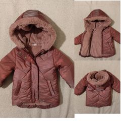 Warm Fleeced Lined Hooded Jacket