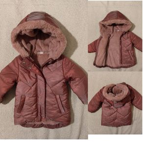 Warm Fleeced Lined Hooded Jacket