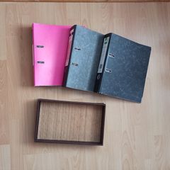 Arch File holders  + stationary tray