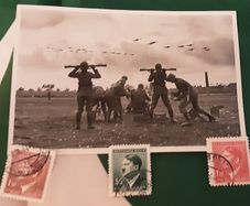 Militaria field picture card