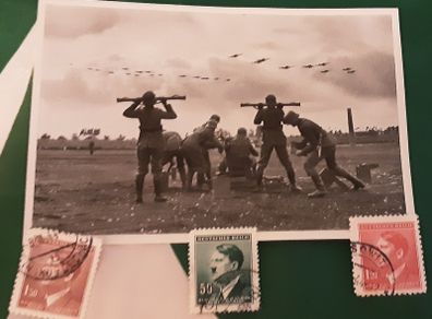 Militaria field picture card