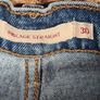 LEVIS RIBCAGE STRAIGHT Blue denim jeans stretchy Size W30 L27  women girls Image 6