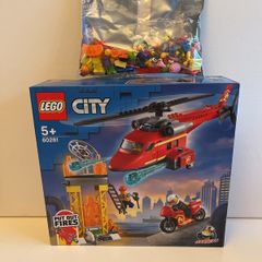 Lego City 60281 Fire Rescue + FREE Polybag 40512 Fun and Funky VIP