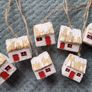 Christmas wooden Irish Cottages Image 2